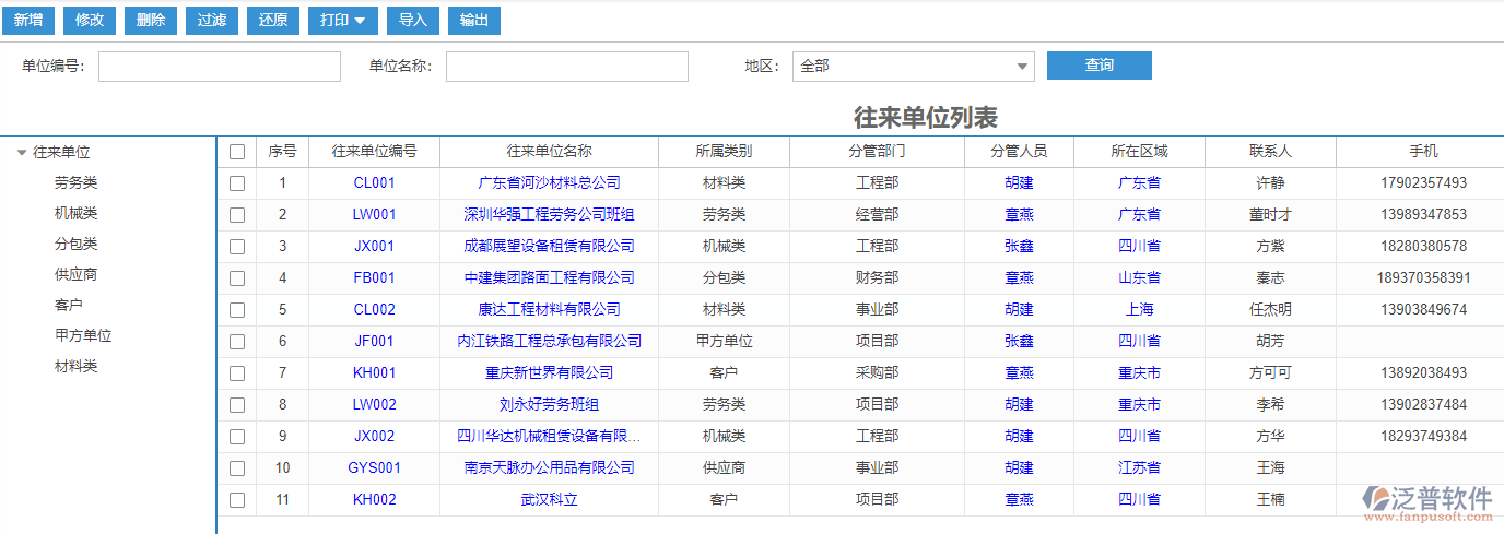 收入合同中的甲方乙方單位數(shù)據(jù)來源