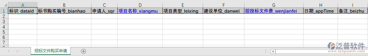 工程施工類招標文件購買導(dǎo)入模板