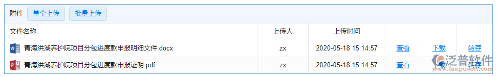 分包進(jìn)度款申報(bào)附件