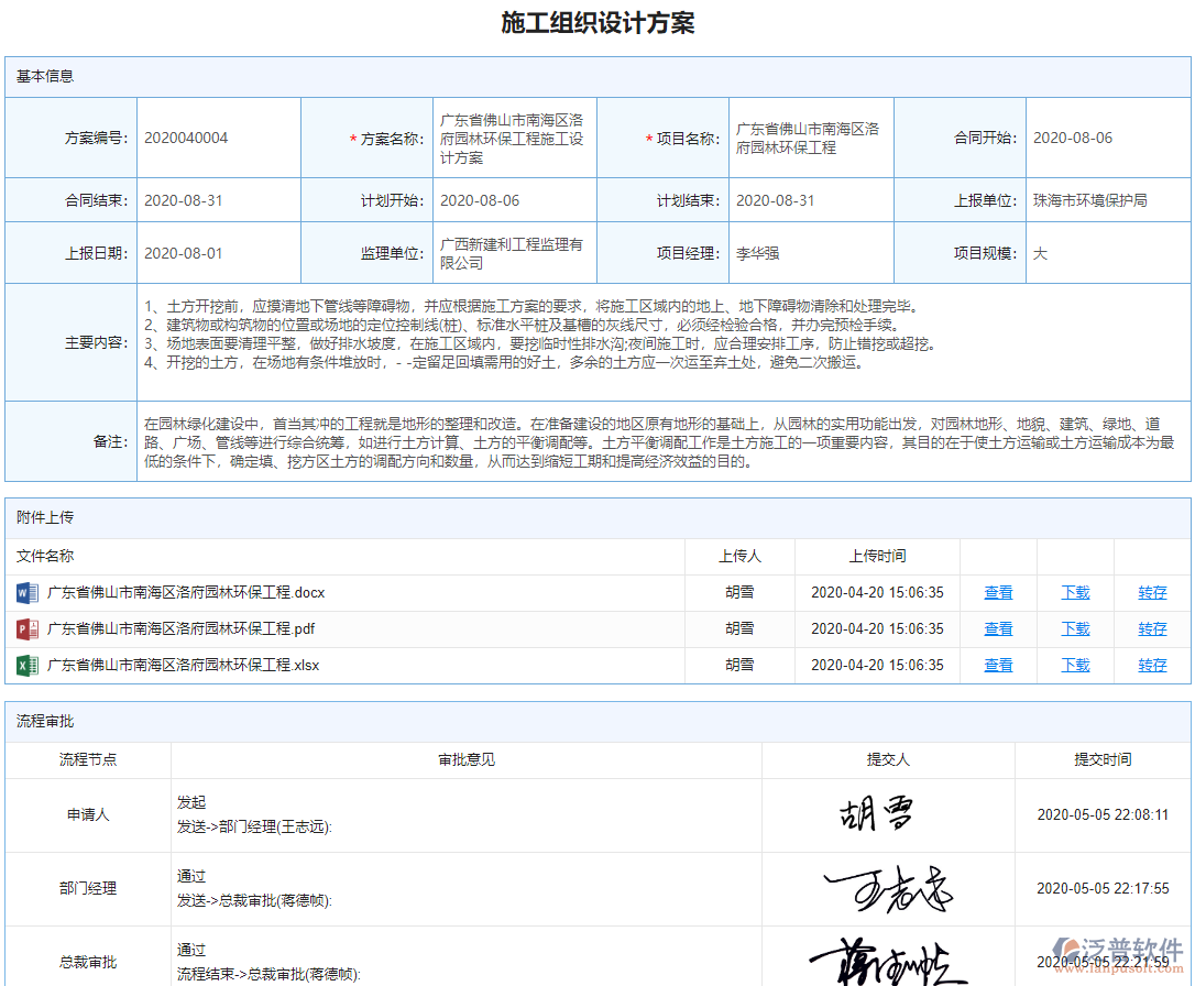 施工組織設計方案