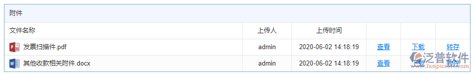 其他收款附件