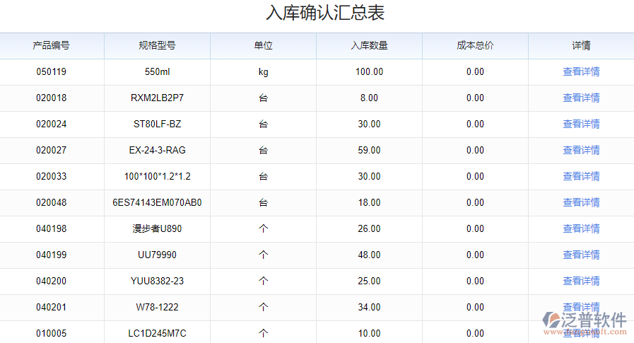 入庫確認(rèn)匯總表.png