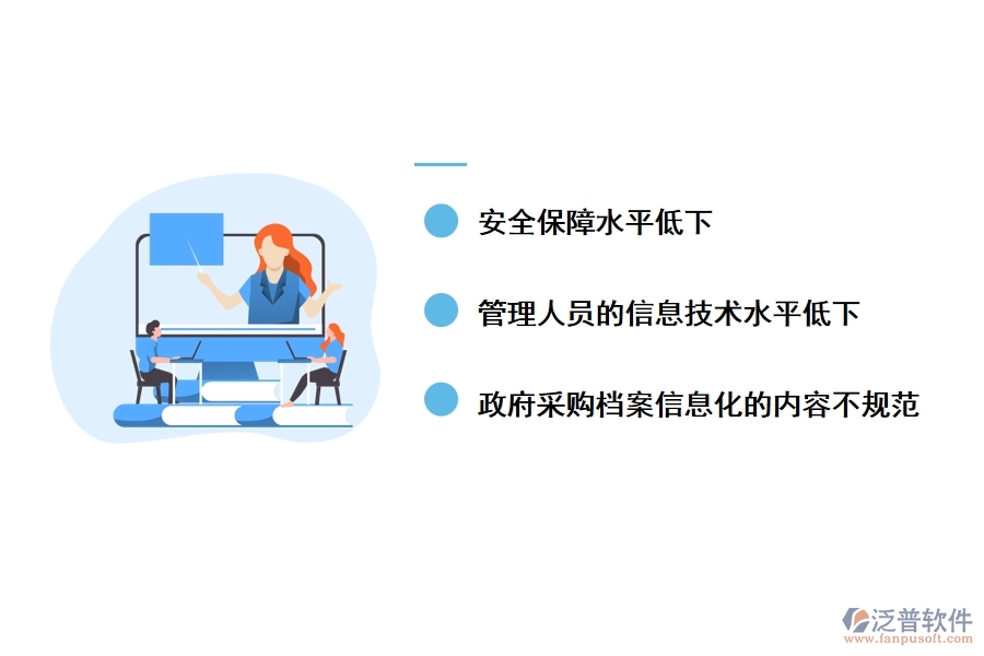 政府采購檔案信息化管理的現(xiàn)狀