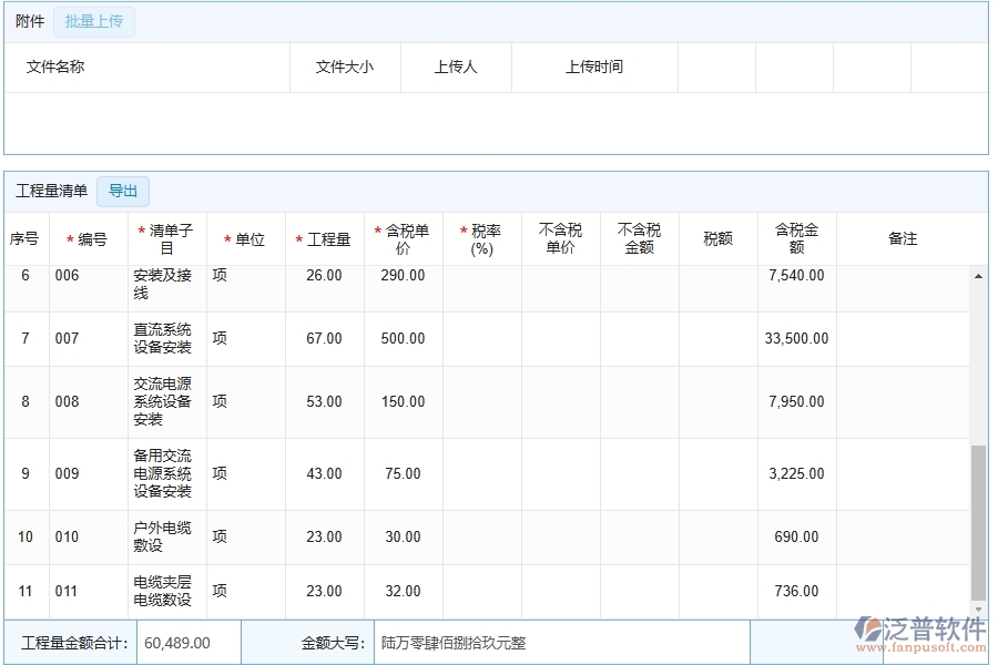 設備安裝工程企業(yè)上了收入合同軟件的好處是什么