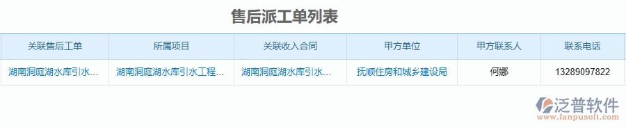 　二、泛普軟件-幕墻工程系統(tǒng)如何解決企業(yè)售后派工單管理的痛點(diǎn)