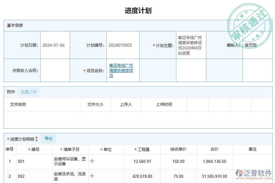 泛普軟件-幕墻工程企業(yè)管理系統(tǒng)有效提升企業(yè)進(jìn)度管理的措施