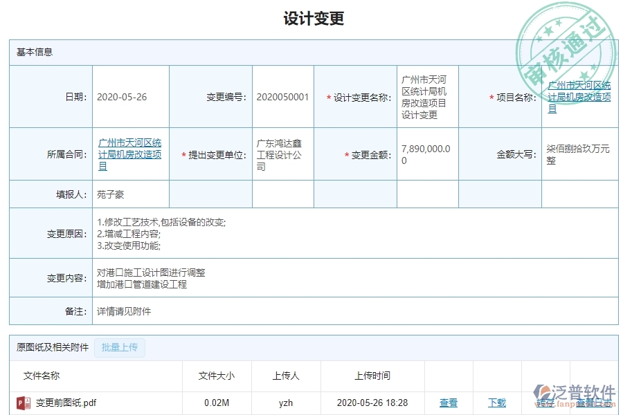 二、泛普軟件-機(jī)電工程管理系統(tǒng)如何解決企業(yè)設(shè)計(jì)變更查詢遇到的核心難點(diǎn)