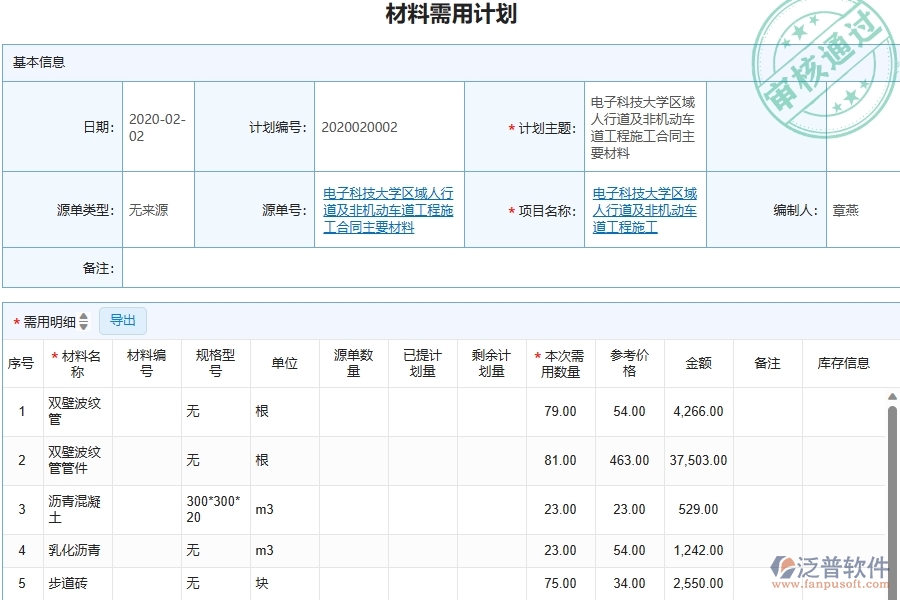 泛普軟件-機(jī)電工程企業(yè)材料詢價(jià)對(duì)比表的技術(shù)優(yōu)勢