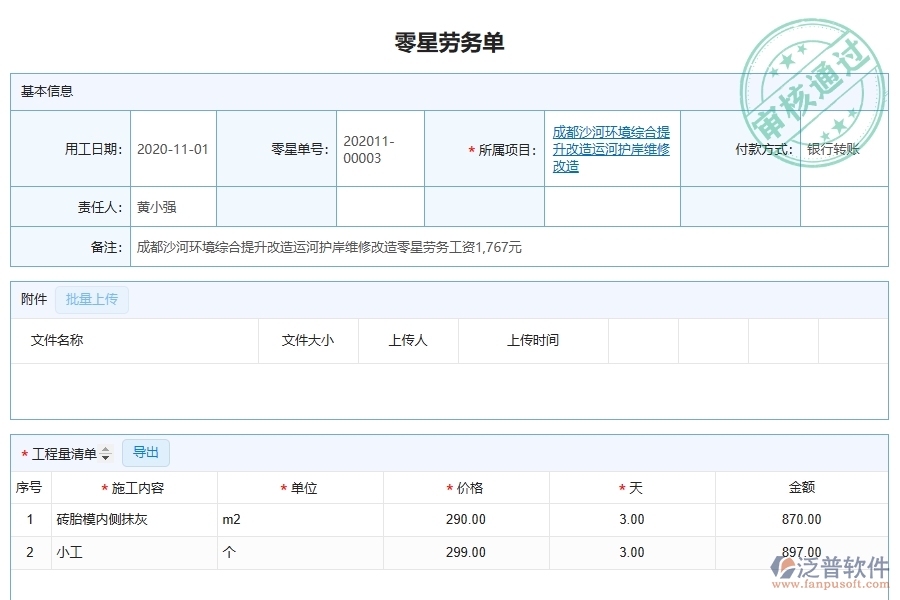 泛普軟件-市政工程企業(yè)管理系統(tǒng)的管控點(diǎn)作用