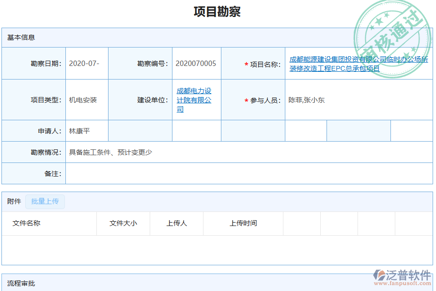 泛普軟件-機(jī)電工程行業(yè)管理系統(tǒng)有效提升企業(yè)項(xiàng)目勘察管理的措施