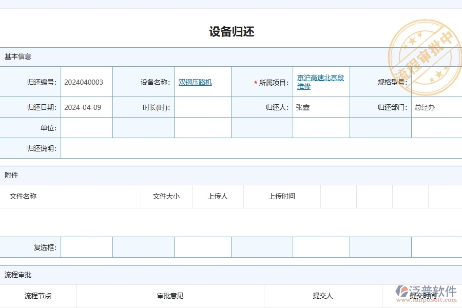 公路工程企業(yè)管理系統(tǒng)中設(shè)備領(lǐng)用歸還查詢的優(yōu)點與缺點