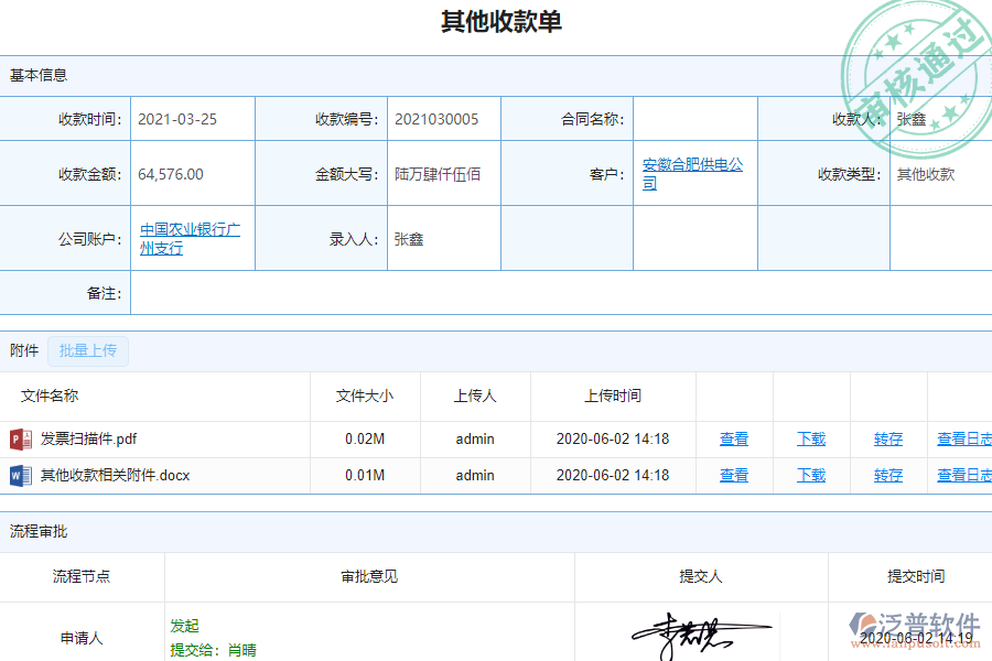 泛普軟件-市政工程企業(yè)管理系統(tǒng)中其他付款單查詢的價(jià)值