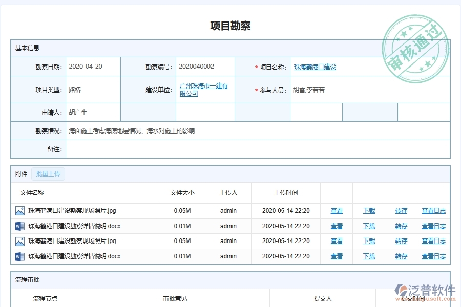 泛普軟件-路橋工程管理系統(tǒng)中巖土工程項目勘察管理的競爭優(yōu)勢