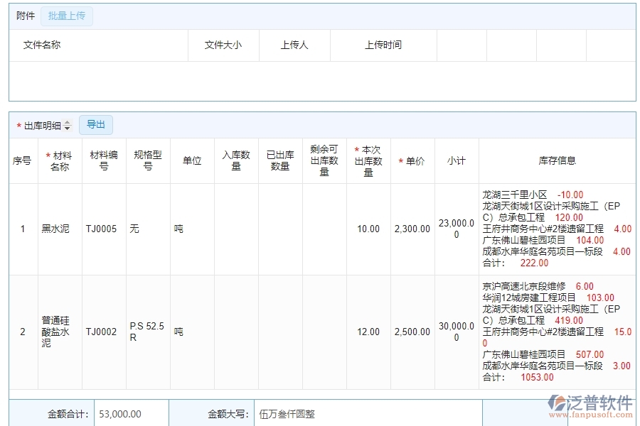 幕墻工程企業(yè)上了系統(tǒng)之后，給材料出庫明細查詢帶來了哪些好處