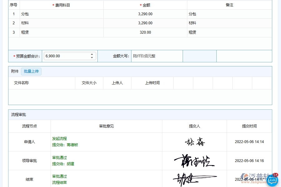 泛普軟件-弱電工程管理系統(tǒng)中建設成本預算控制管理的注意事項