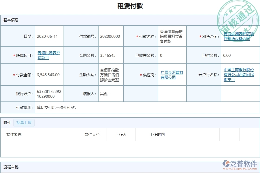 四、幕墻工程企業(yè)使用了泛普軟件-工程租賃付款軟件的好處是什么