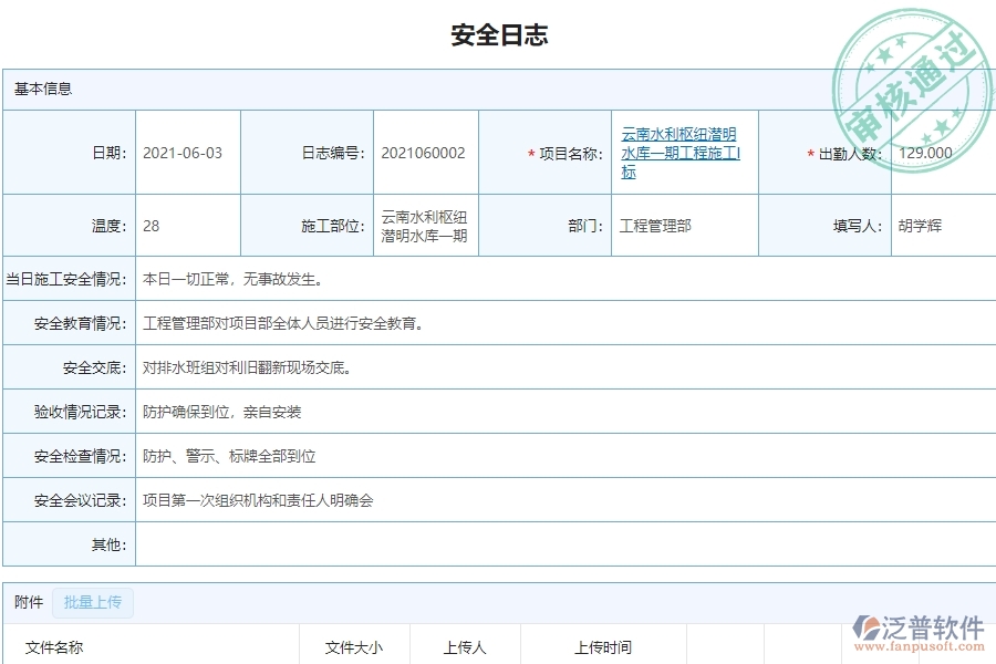 安全日志列表對(duì)于幕墻工程企業(yè)經(jīng)營有哪些價(jià)值