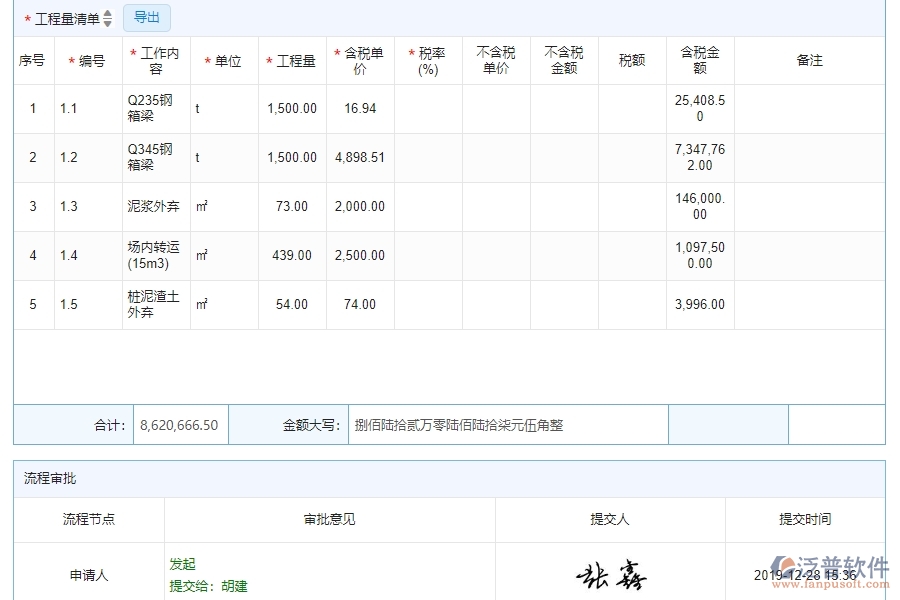 三、泛普軟件-安防工程勞務合同列表管理系統(tǒng)為企業(yè)帶來的價值