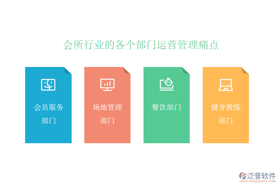會(huì)所行業(yè)的各個(gè)部門(mén)運(yùn)營(yíng)管理痛點(diǎn)