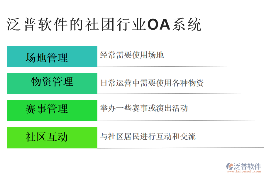 泛普軟件的社團行業(yè)OA系統(tǒng)