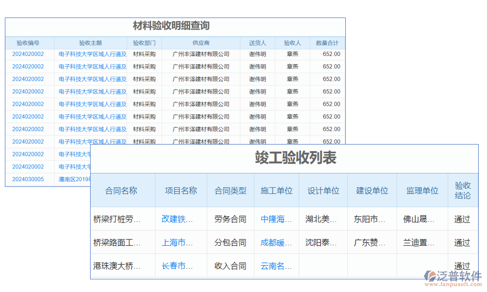 驗收管理