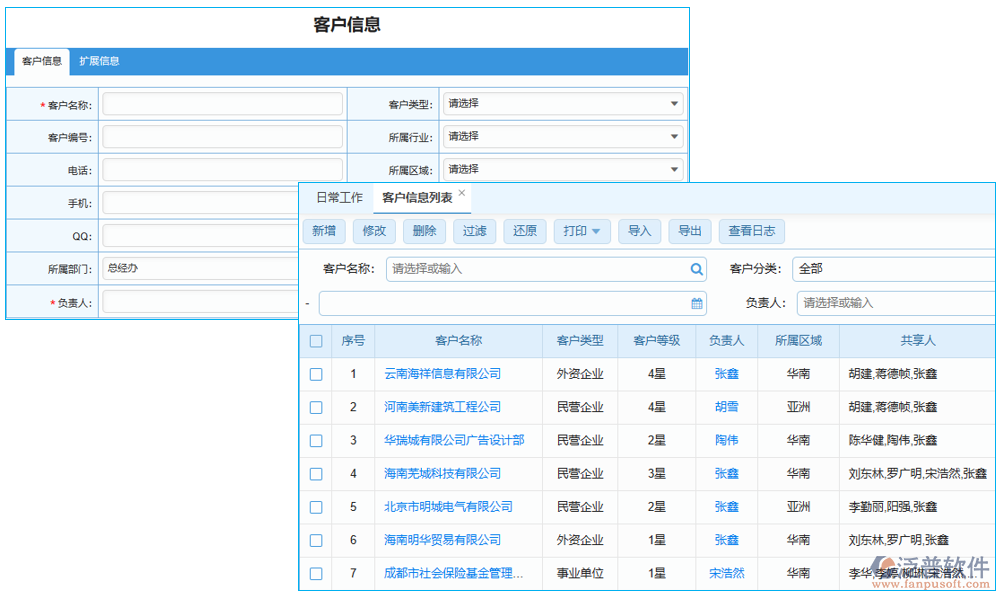 客戶管理