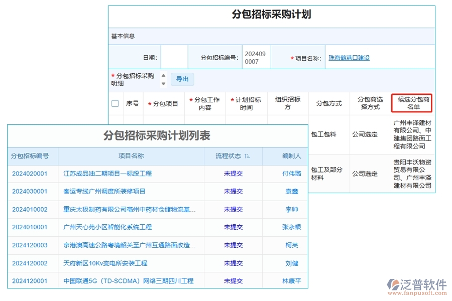 智慧引領，精準選擇：揭秘工程項目招標軟件分包商名單編制的藝術