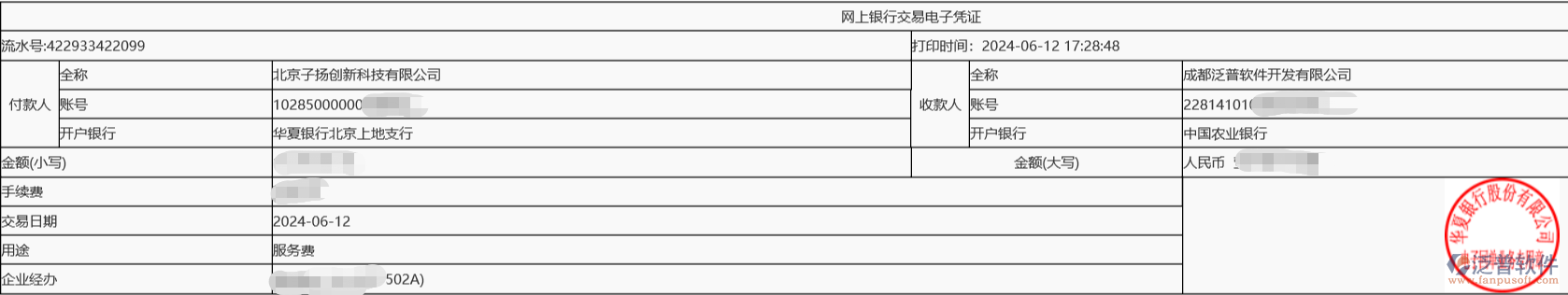 匯款記錄