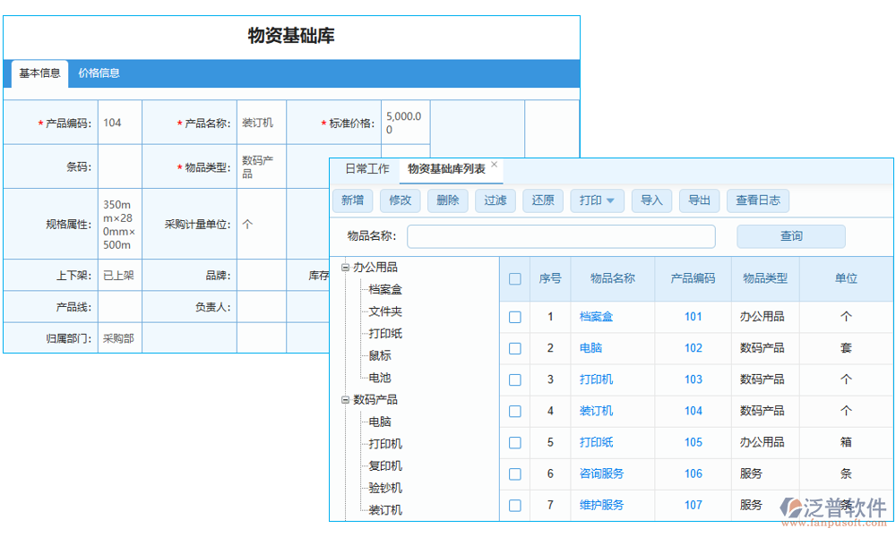 庫存管理