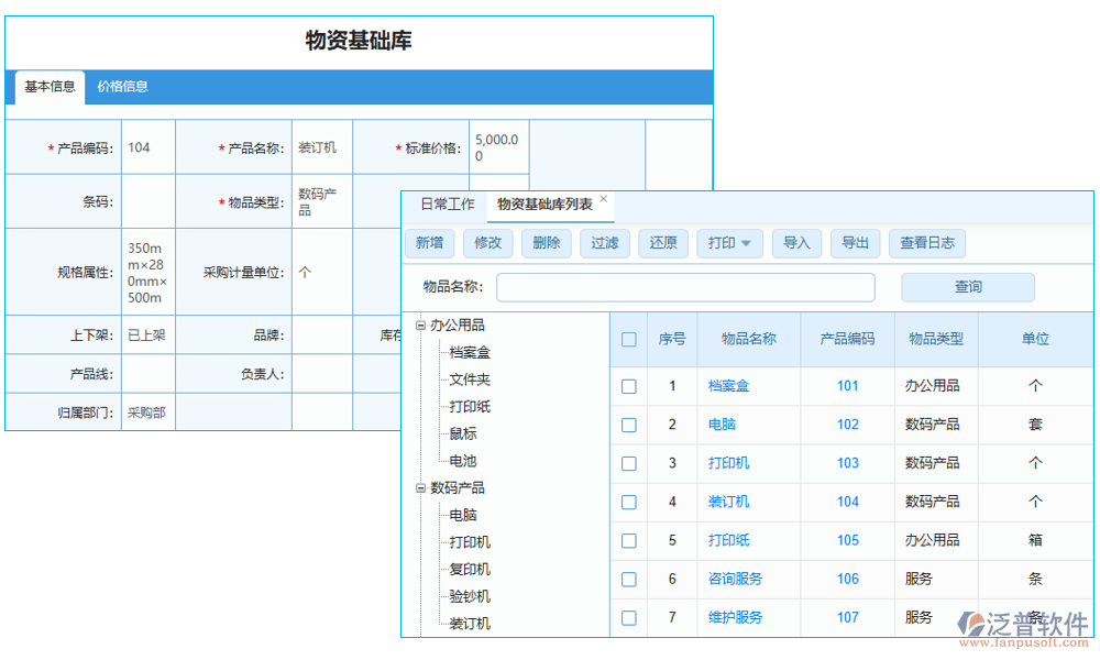 庫存管理