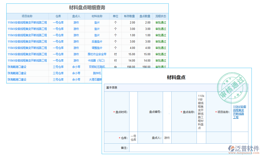 隧道物資管理系統(tǒng)