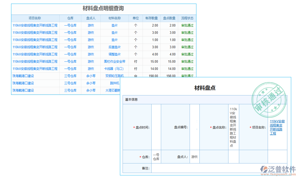 廣告物料清單軟件